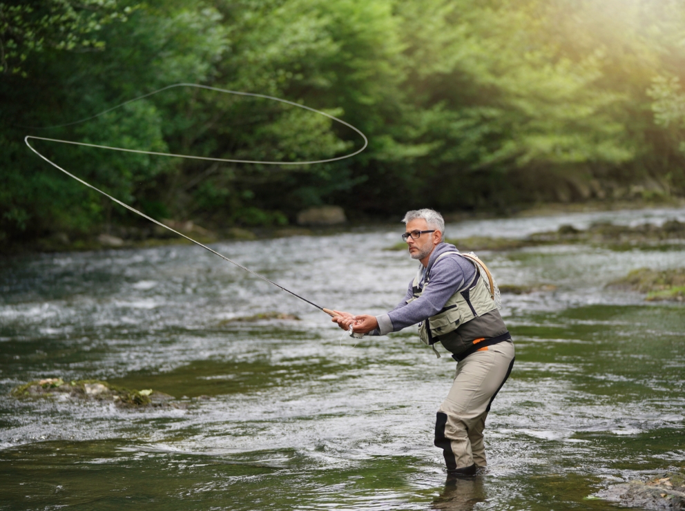 Fly fishing